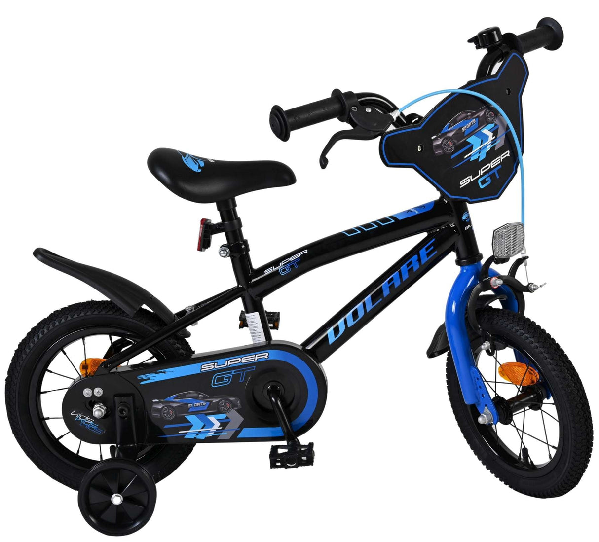 Volare Super GT Kinderfahrrad - Jungen - 12 Zoll - Blau