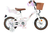 Volare Blossom Kinderfahrrad - Mädchen - 12 Zoll - Weiß