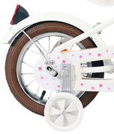 Volare Blossom Kinderfahrrad - Mädchen - 12 Zoll - Weiß