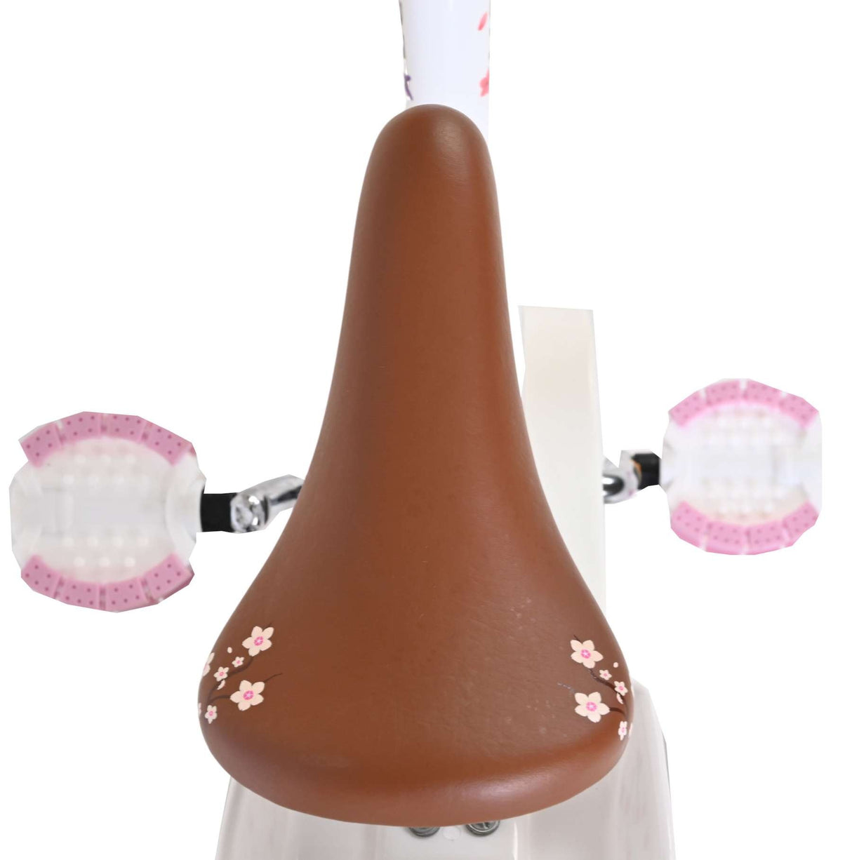 Volare Blossom Kinderfahrrad - Mädchen - 12 Zoll - Weiß