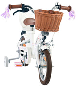 Volare Blossom Kinderfahrrad - Mädchen - 12 Zoll - Weiß