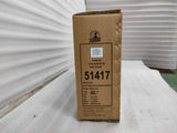 Braune Kartonverpackung mit Produktinformationen und pinker Farbbezeichnung