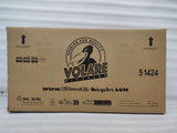 Kartonverpackung für Fahrräder mit Logo und Gewichtsangabe