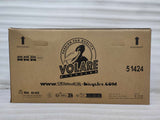 Kartonverpackung für Fahrräder mit Logo und Gewichtsangabe