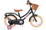 Volare Excellent Kinderfahrrad - Mädchen - 14 Zoll - Schwarz