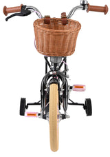 Volare Excellent Kinderfahrrad - Mädchen - 14 Zoll - Schwarz