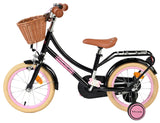 Volare Excellent Kinderfahrrad - Mädchen - 14 Zoll - Schwarz