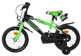 Volare Sportivo Kinderfahrrad - Jungen - 14 Zoll - Grün Schwarz - Zwei Handbremsen