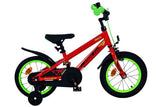 Volare Rocky Kinderfahrrad - Jungen - 14 Zoll - Rot