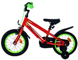 Volare Rocky Kinderfahrrad - Jungen - 14 Zoll - Rot