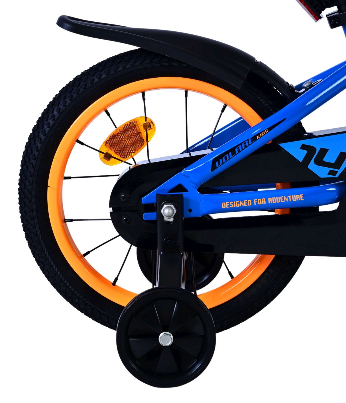Volare Rocky Kinderfahrrad - Jungen - 14 Zoll - Blau