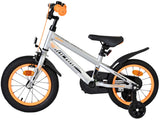 Volare Rocky Kinderfahrrad - Jungen - 14 Zoll - Grau