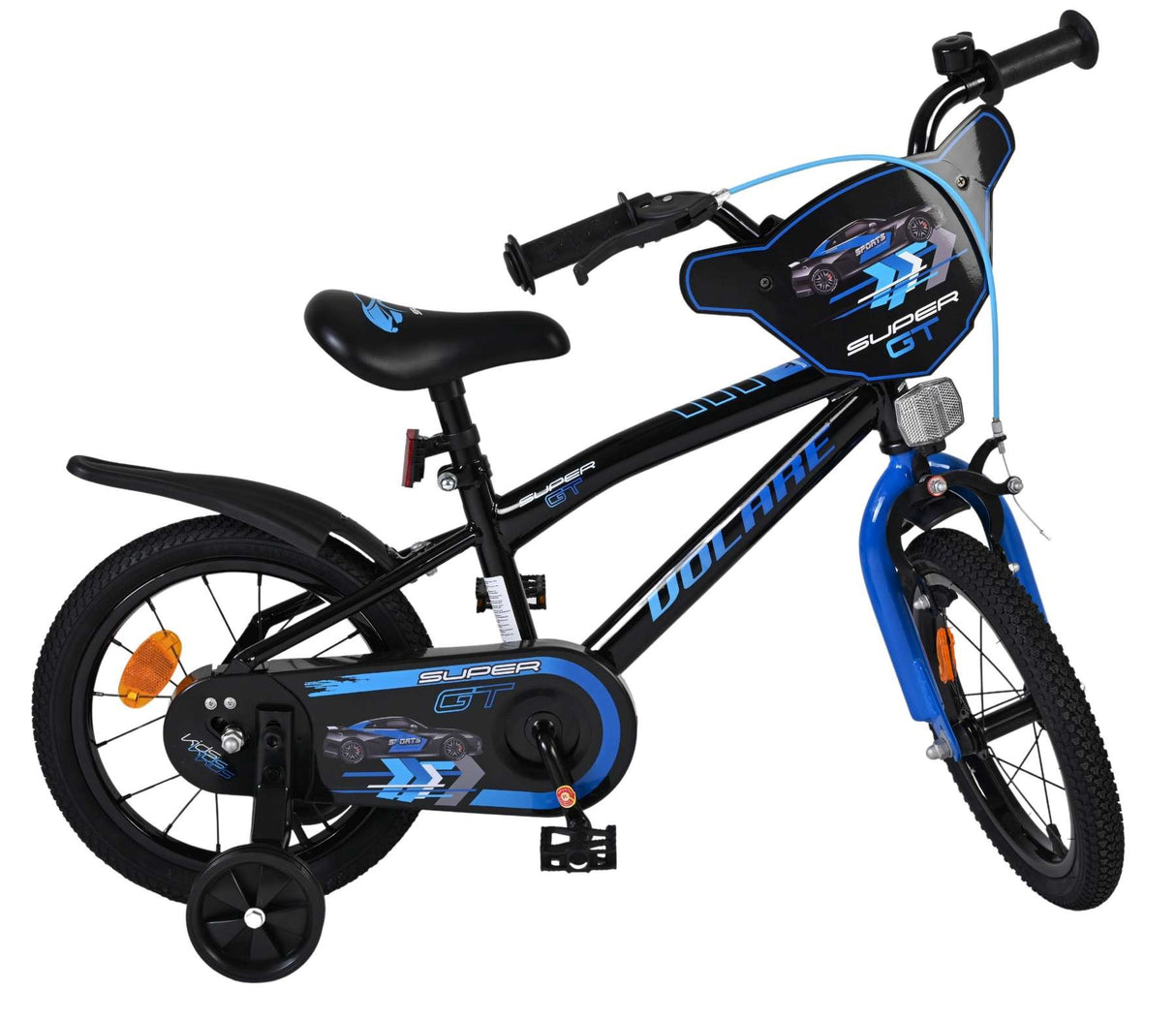 Volare Super GT Kinderfahrrad - Jungen - 14 Zoll - Blau