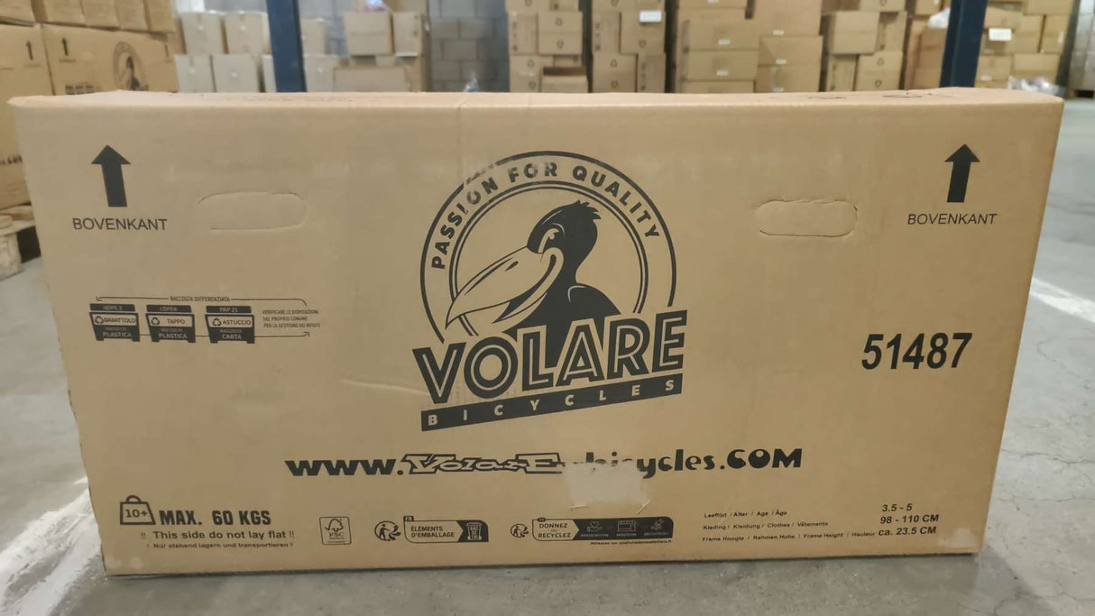Volare Super GT Kinderfahrrad - Jungen - 14 Zoll - Grün