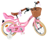 Volare Blossom Kinderfahrrad - Mädchen - 14 Zoll - Rosa