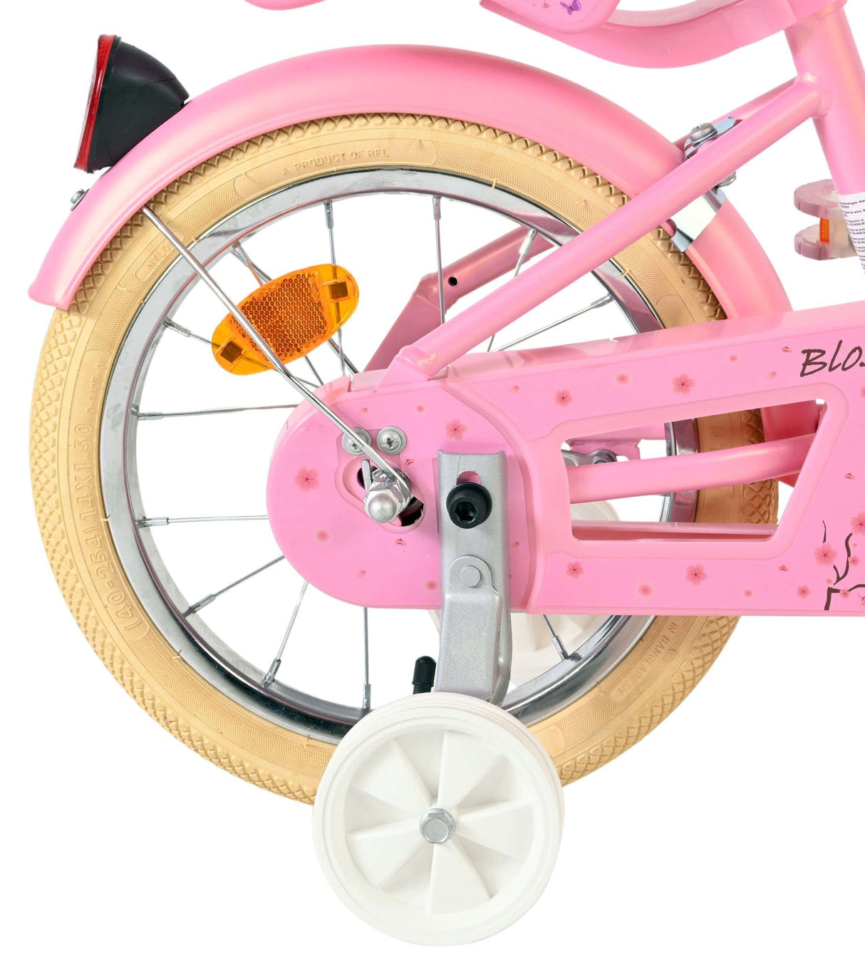 Volare Blossom Kinderfahrrad - Mädchen - 14 Zoll - Rosa