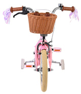 Volare Blossom Kinderfahrrad - Mädchen - 14 Zoll - Rosa