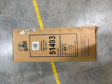 Braune Kartonverpackung mit Produktinformationen und Barcode auf der Seite