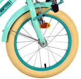 Volare Excellent Kinderfahrrad - Mädchen - 16 Zoll - Grün - 95 % zusammengebaut
