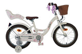 Volare Blossom Kinderfahrrad - Mädchen - 16 Zoll - Weiß