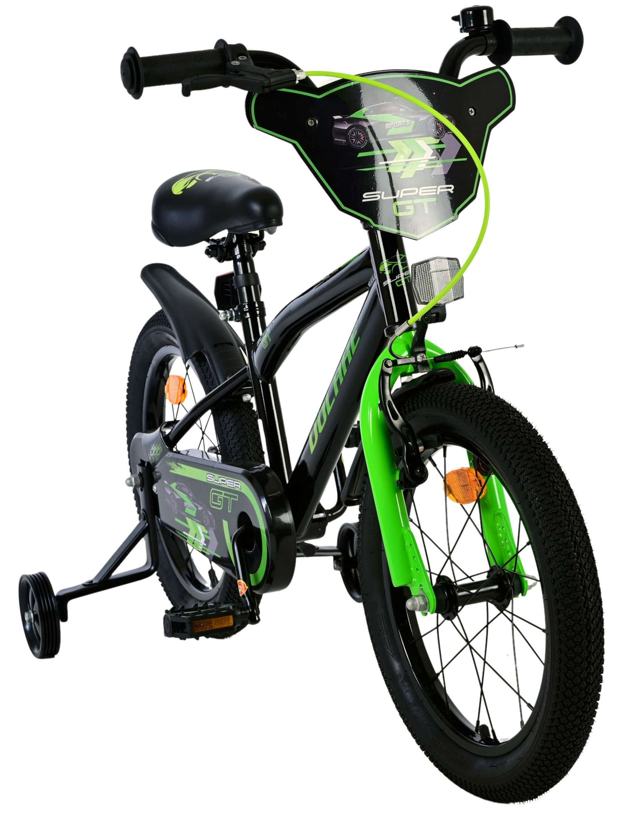 Volare Super GT Kinderfahrrad - Jungen - 16 Zoll - Grün