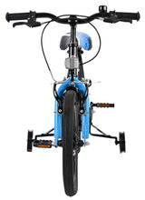 Volare Sportivo Kinderfahrrad - Jungen - 16 Zoll - Blau Schwarz - Zwei Handbremsen