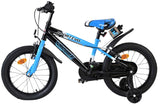 Volare Sportivo Kinderfahrrad - Jungen - 16 Zoll - Blau Schwarz - Zwei Handbremsen