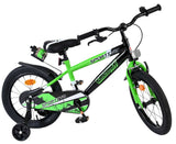 Volare Sportivo Kinderfahrrad - Jungen - 16 Zoll - Grün Schwarz