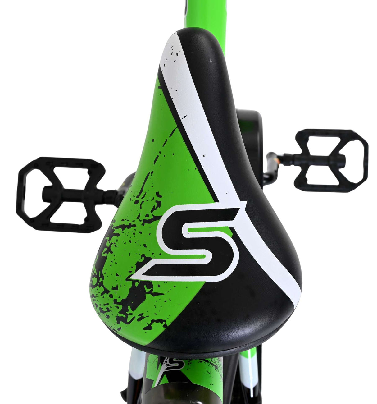 Volare Sportivo Kinderfahrrad - Jungen - 16 Zoll - Grün Schwarz