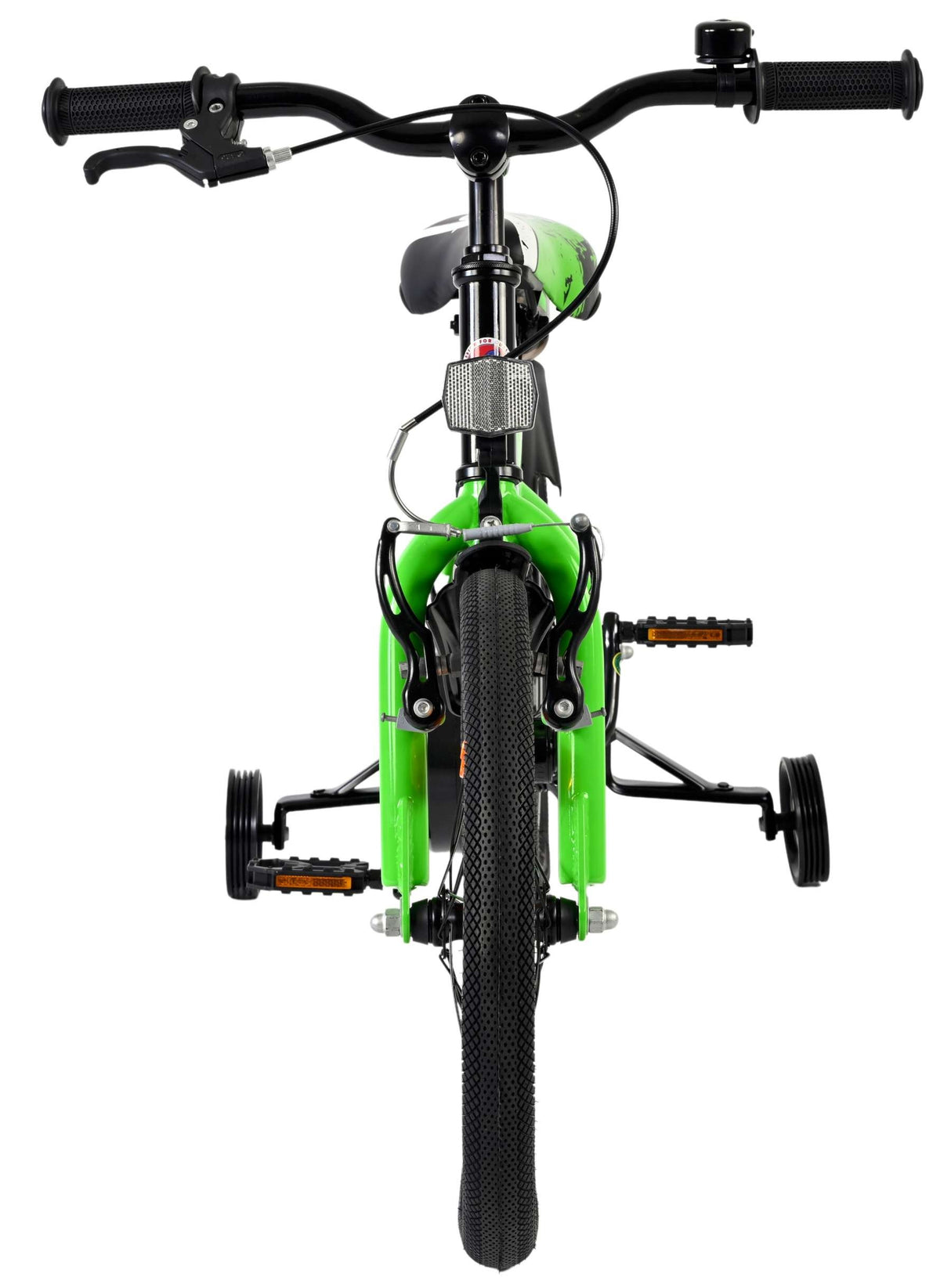 Volare Sportivo Kinderfahrrad - Jungen - 16 Zoll - Grün Schwarz