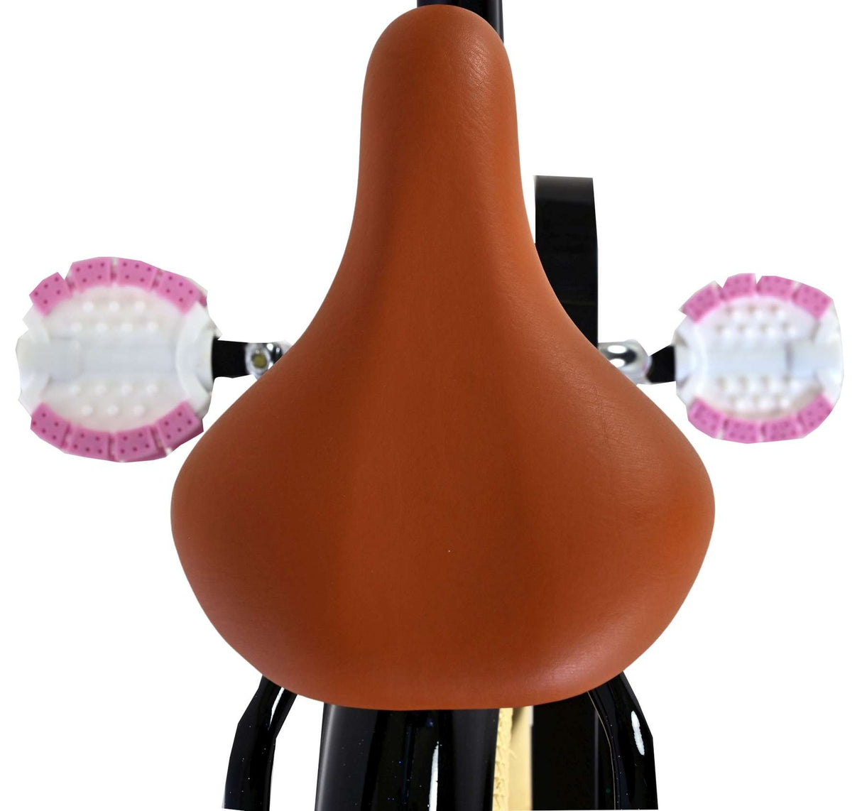 Volare Excellent Kinderfahrrad - Mädchen - 18 Zoll - Schwarz - 95 % zusammengebaut