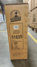 Volare Blossom Kinderfahrrad - Mädchen - 18 Zoll - Weiß - Zwei Handbremsen