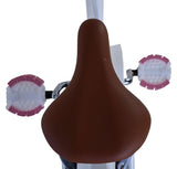 Volare Blossom Kinderfahrrad - Mädchen - 18 Zoll - Weiß - Zwei Handbremsen