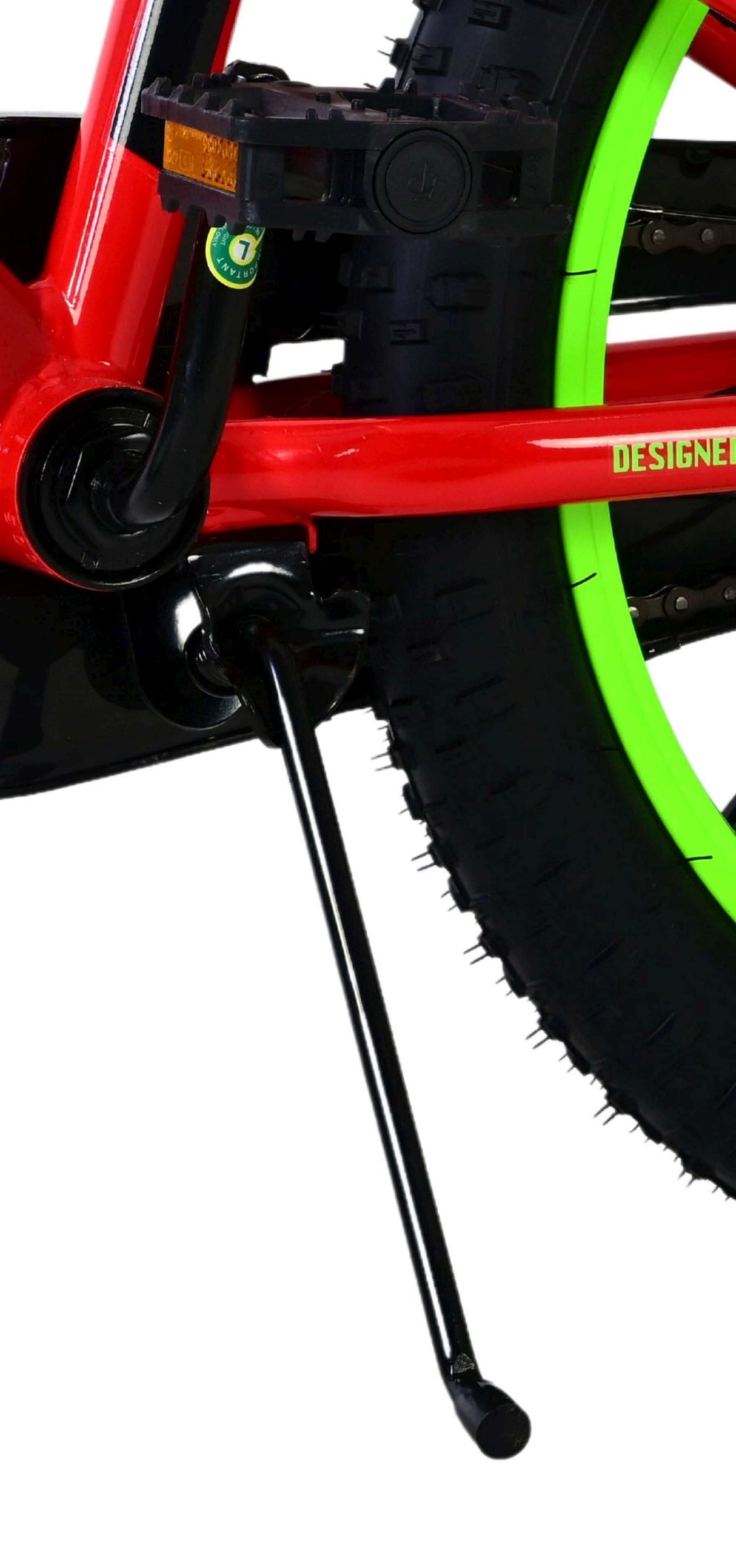 Volare Rocky Kinderfahrrad - Jungen - 18 Zoll - Rot