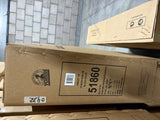 Braune Kartonverpackung mit Produktinformationen und Barcode sichtbar