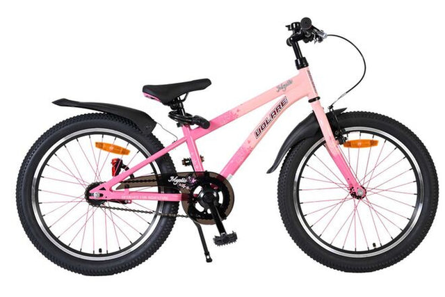 Kinderfahrrad Volare Vorderseitenansicht mit hellem Gestell
