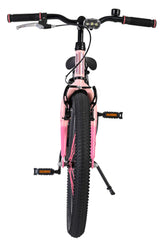 Pinkes Mountainbike mit breiten Reifen und sportlichem Lenker