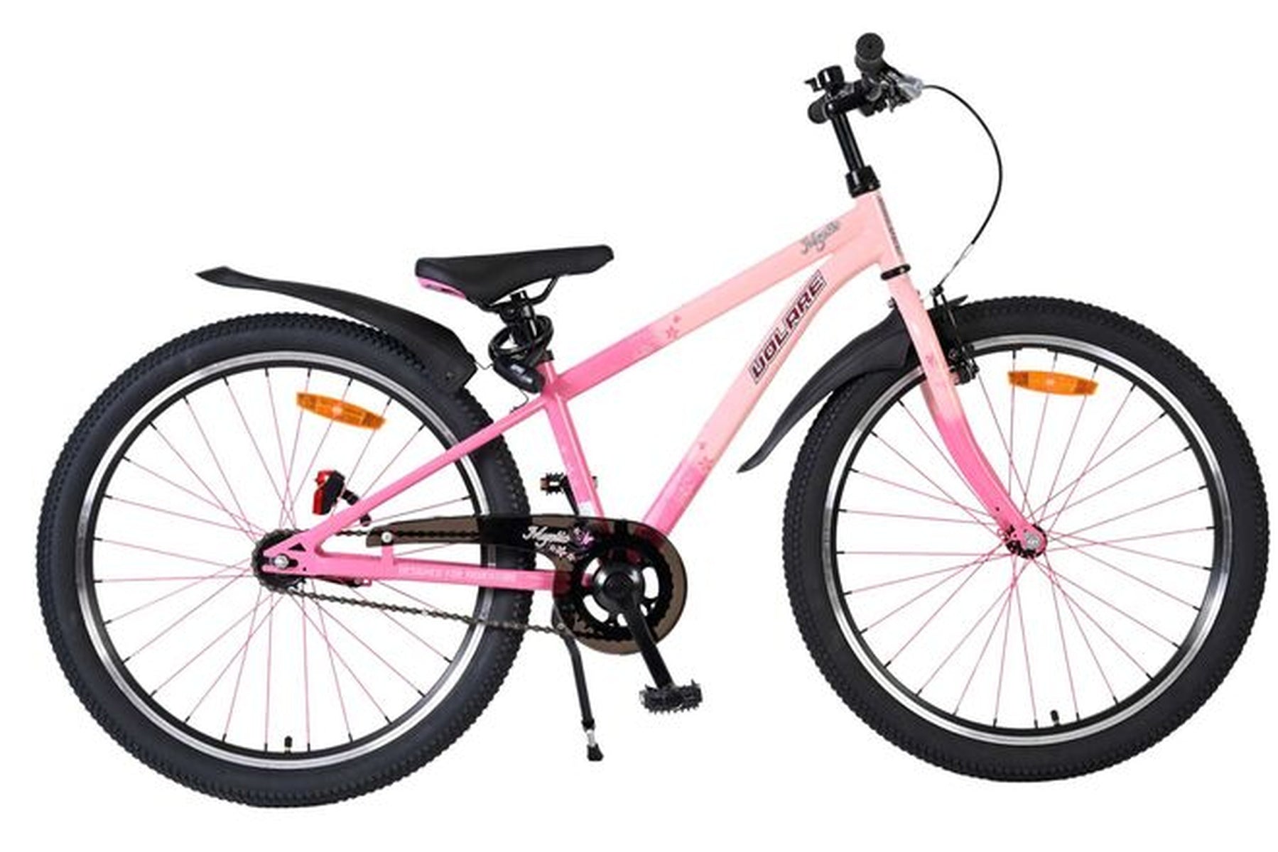 fahrradsattel volare Volare Mystic Kinderfahrrad 24 Zoll Rosa – Sportliches Design für 8–10 –  trends4cents