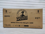 Kartonverpackung für ein Fahrrad mit Logo und Gewichtsangabe