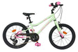 Kinderfahrrad in Mintgrün mit pinken Akzenten und 20-Zoll-Rädern