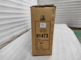 Braune Kartonverpackung mit Produktinformationen und Barcode auf der Seite