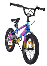 Buntes Kinderfahrrad mit 16-Zoll-Rädern und stabilen Reifen