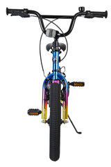 Buntes BMX-Fahrrad mit stabilen Reifen und robustem Rahmen
