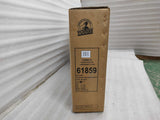 Braune Verpackung mit Produktinformationen und Barcode auf der Seite