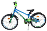 Volare Chrome Kinderfahrrad für Jungen 18 Zoll Blaugrün mit Bremsen