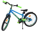 Volare Chrome Kinderfahrrad für Jungen 18 Zoll Blaugrün mit Bremsen
