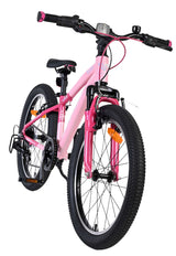 Pinkes Kinderfahrrad mit stabilen Reifen und sportlichem Design