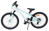 Jugendfahrrad in Mintgrün mit 20-Zoll-Rädern und Gangschaltung