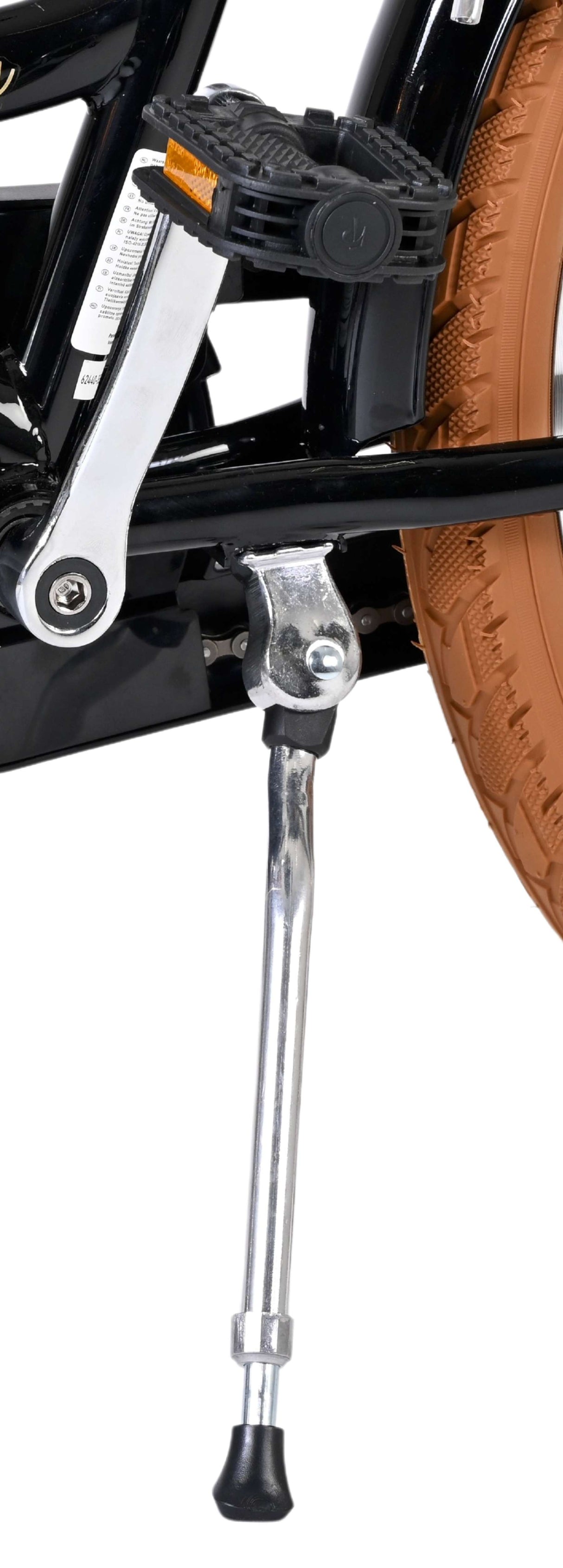 Fahrradständer aus Metall mit Gummifuß und verstellbarer Länge