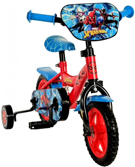 Kinderfahrrad mit 10 Zoll Reifen und Spiderman-Design